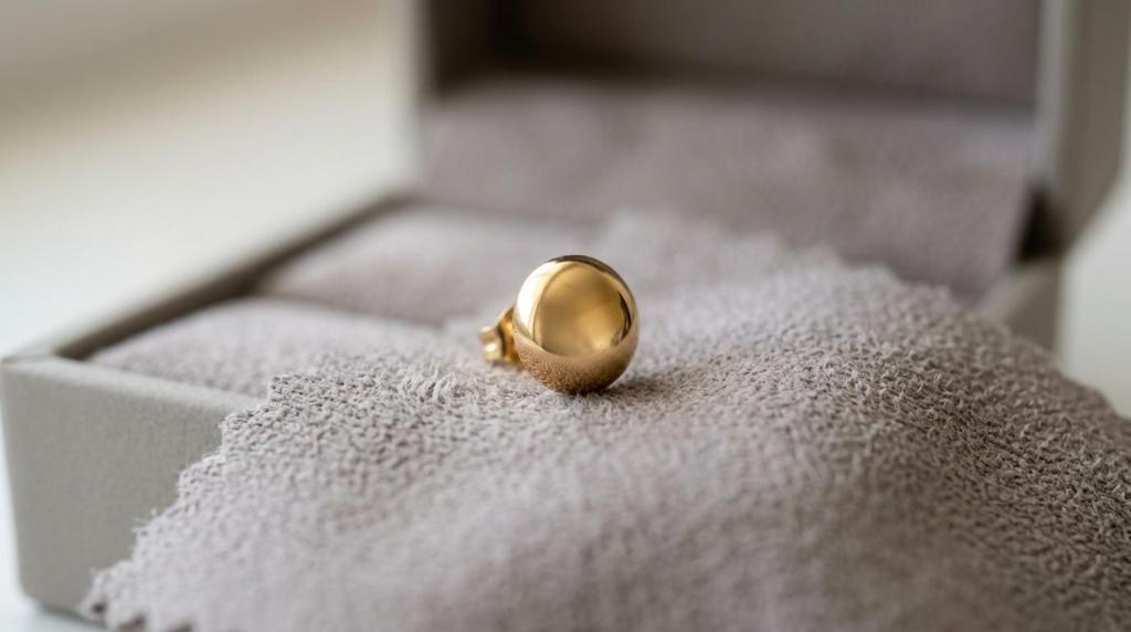 Ørestikker i 14 karat guld – køb online (små, tidløse hverdagsfavoritter)