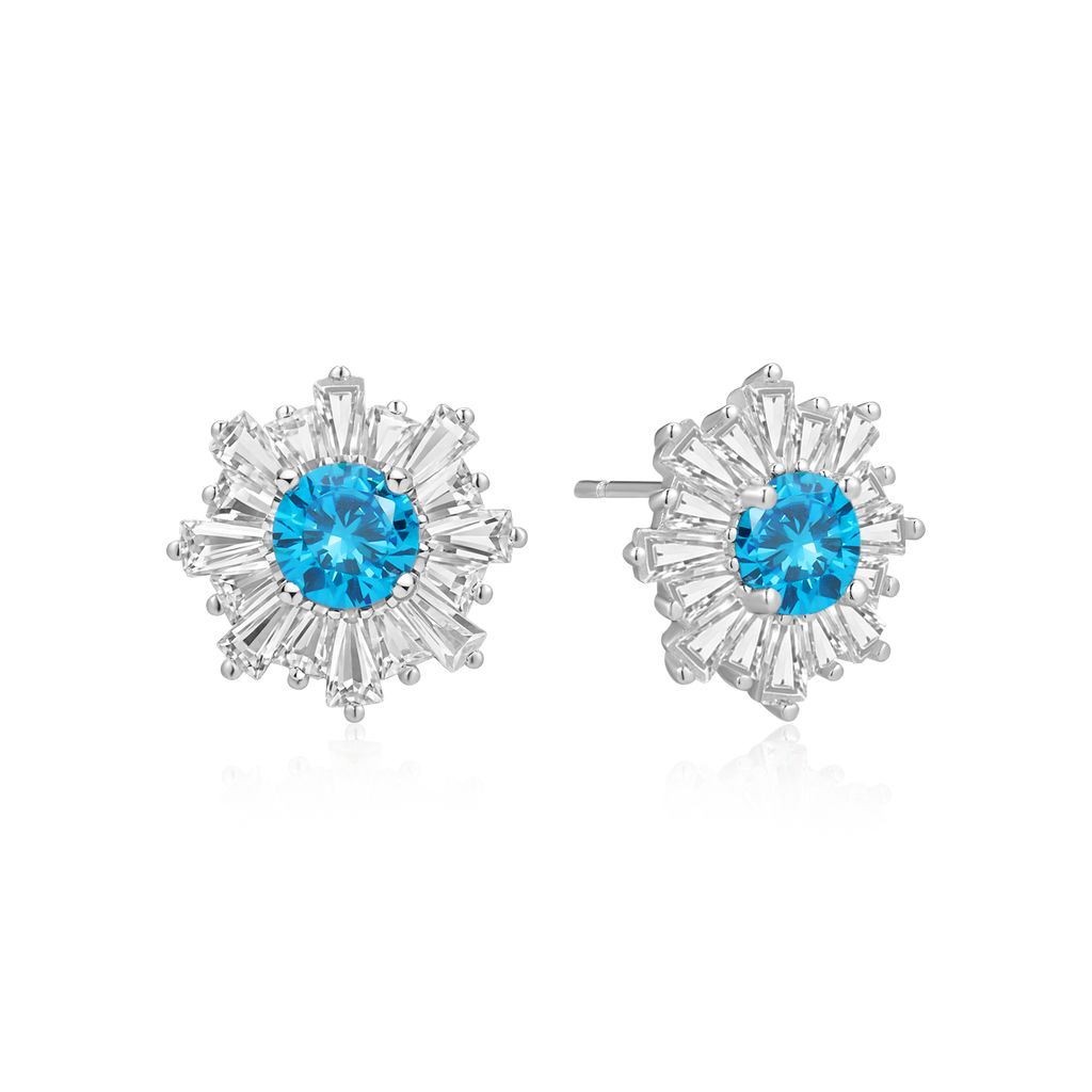 Silberne Ohrringe