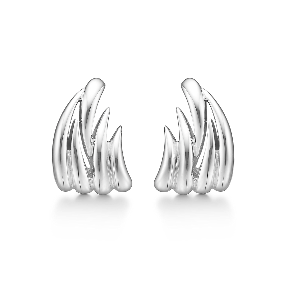 Sølv øreclips