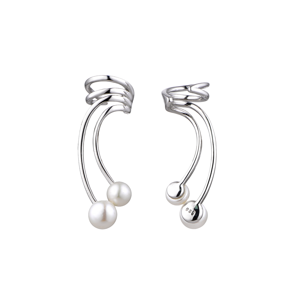 Sølv ear cuff