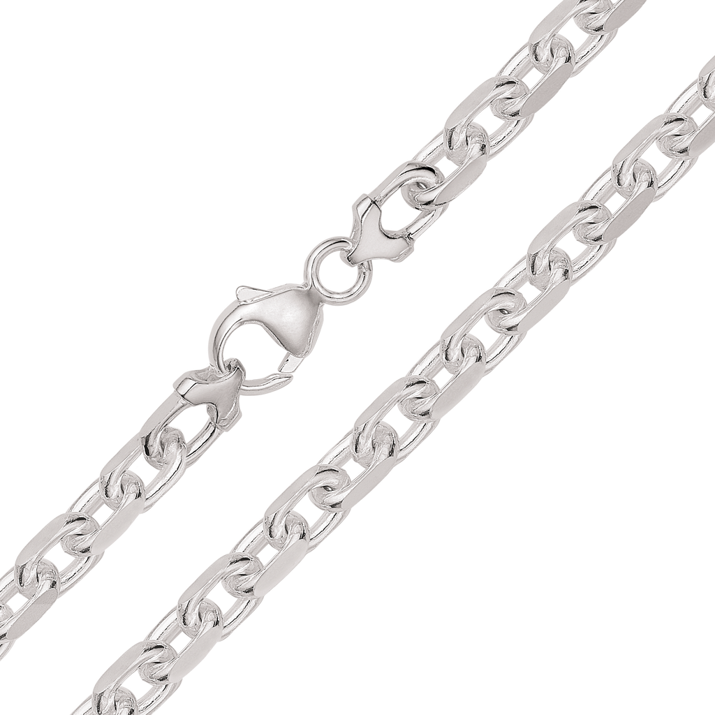 Sølv Ankerkæde flad 925s. 1.80 60cm.