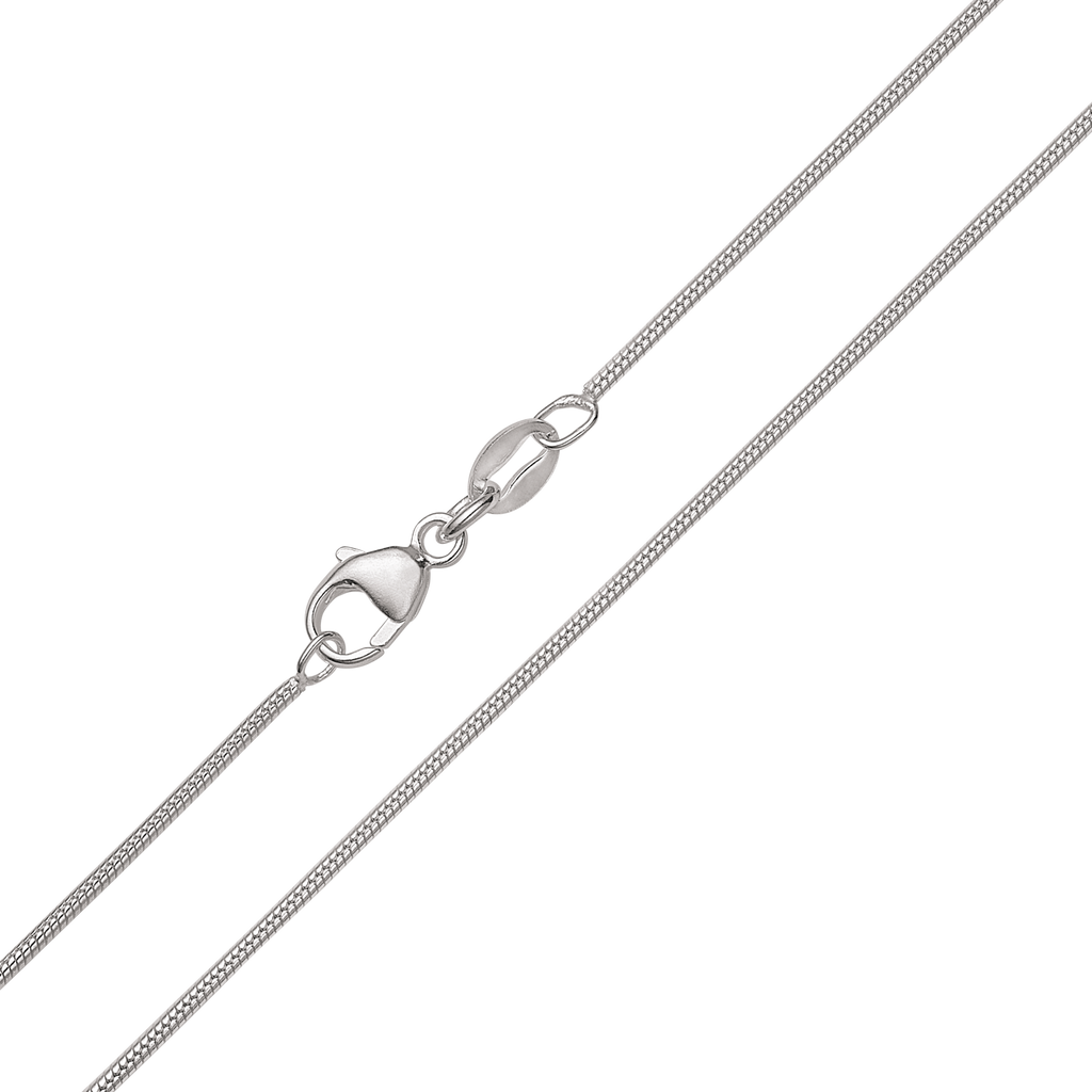 Sølv Slangekæde 925s. 1.00 45cm.
