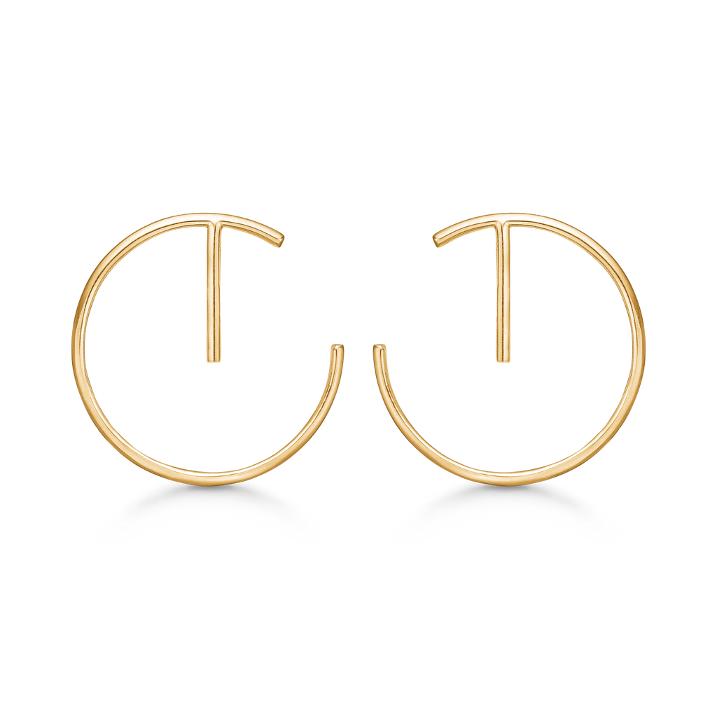 Guld ørestikker