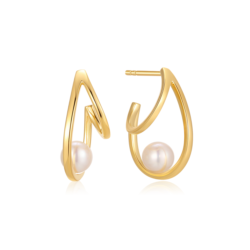 Forgyldt ørestikker