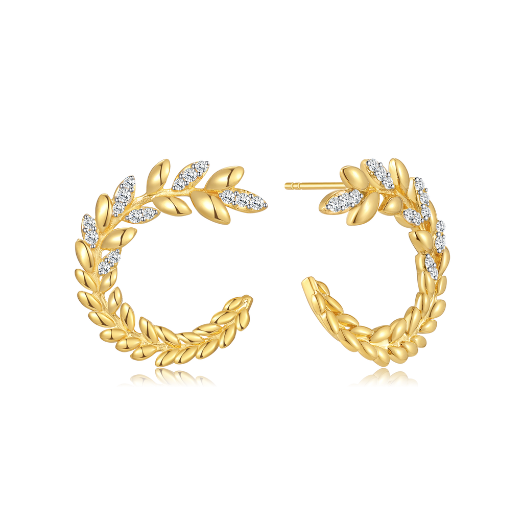Silberne Ohrringe