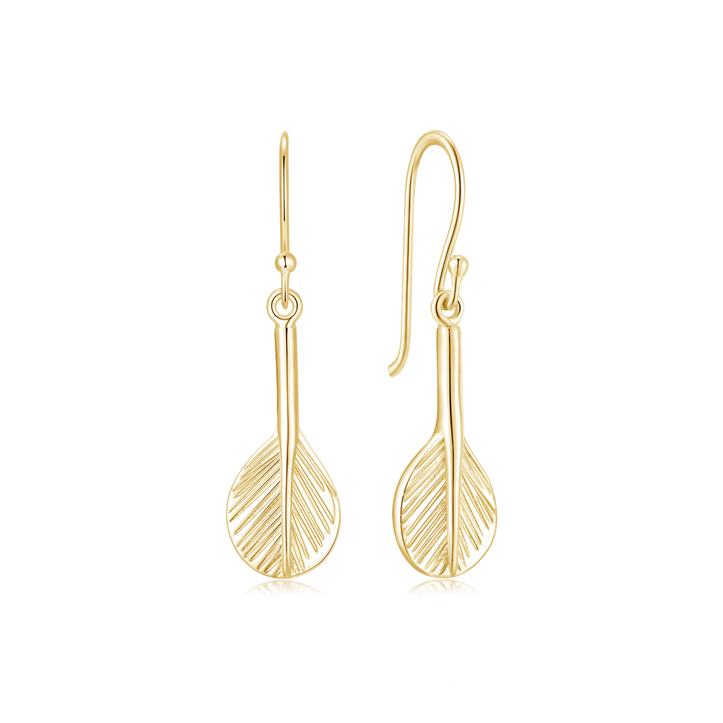 Forgyldt ørehænger