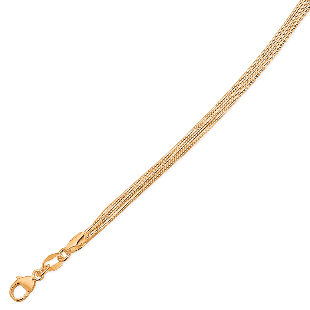 Slange Armbånd 19 cm.