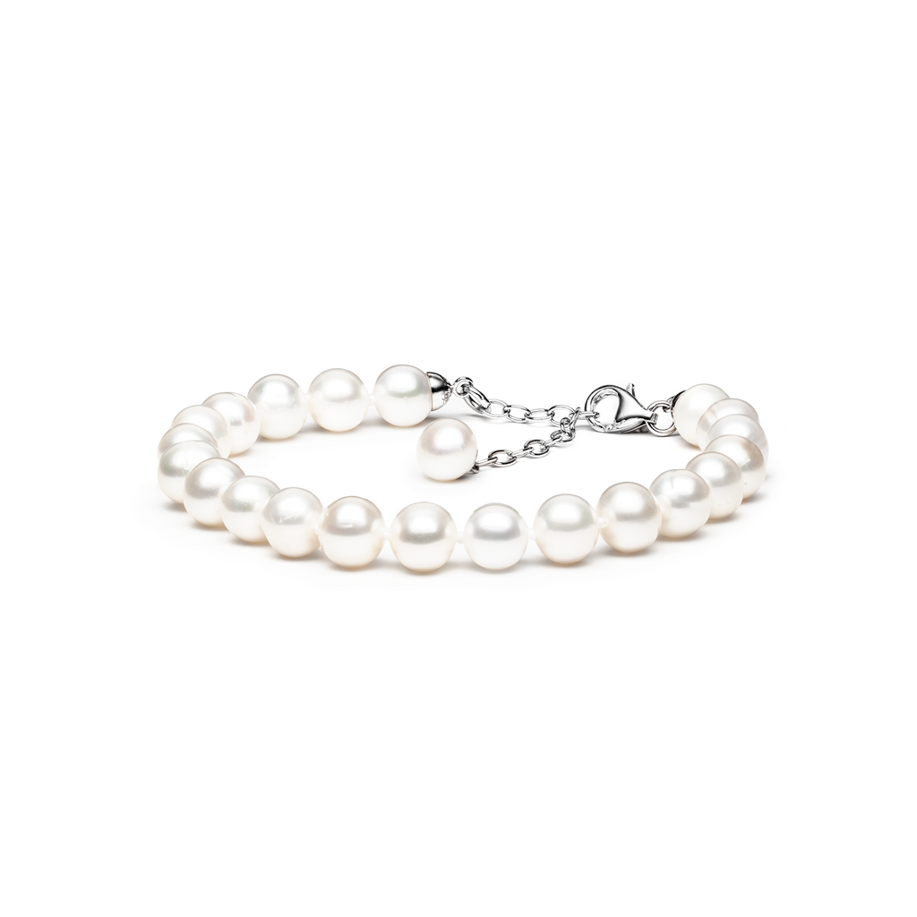 Ferskvandsperle Armbånd